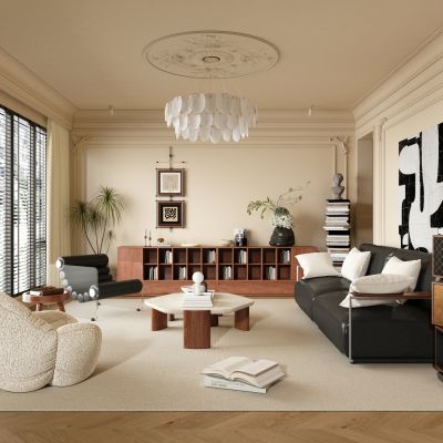 法式中古风客厅