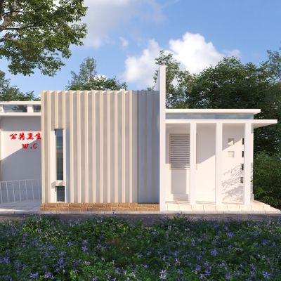 现代公共厕所 卫生间