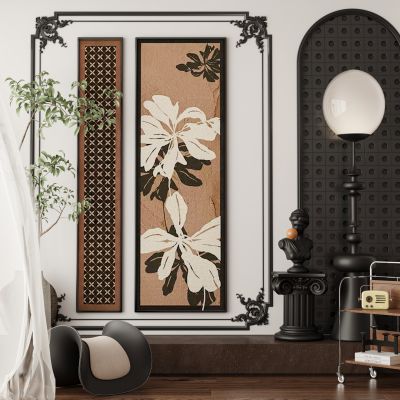 法式复古中古侘寂风装饰画挂画