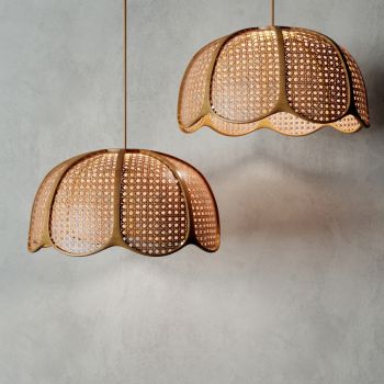 侘寂 吊灯 法式藤编吊灯