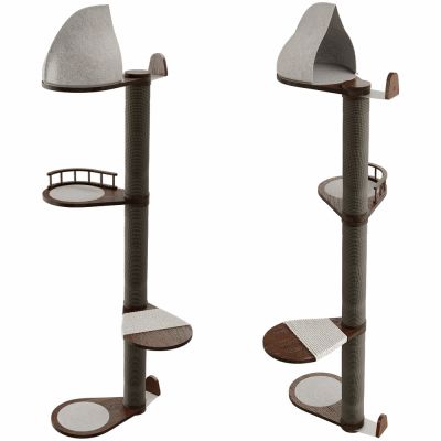 带猫屋的高抓柱 177 壁挂式