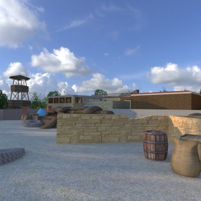 现代CS真人场地训练场地户外基地