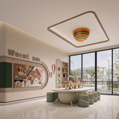 现代儿童娱乐区