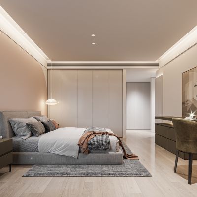 现代卧室