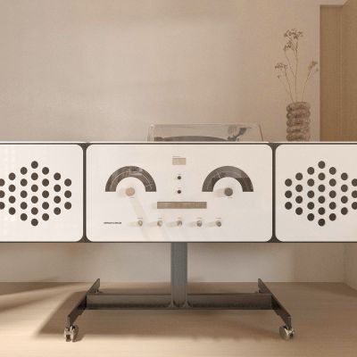 音响置物柜 边柜 矮柜