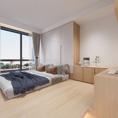 现代榻榻米卧室