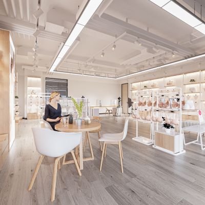 现代内衣直播间