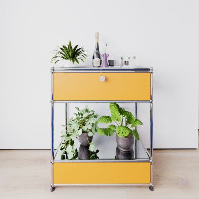 小推车 边几 植物 盆栽