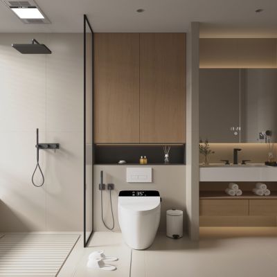 现代卫生间 洗手间 浴室