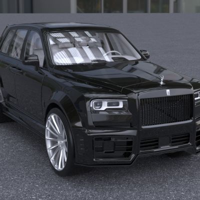 劳斯莱斯库里南带内饰车门可开关