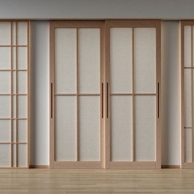 日式推拉门 移门 轨道门