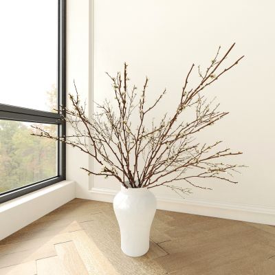 花瓶 花卉 植物 枯枝