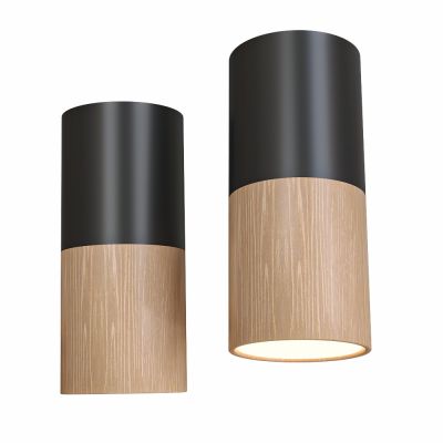 黑色木质金属吸顶灯 2282862