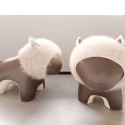 玩偶 坐凳 凳子 动物软凳