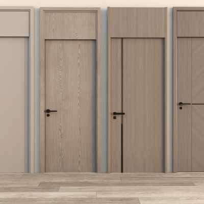 现代单开门 通顶门