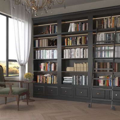 法式书柜