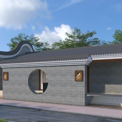 新中式公共厕所 卫生间