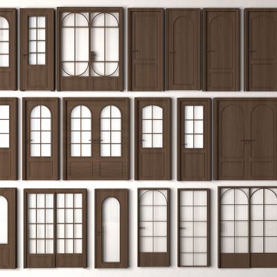 中古风复古门组合