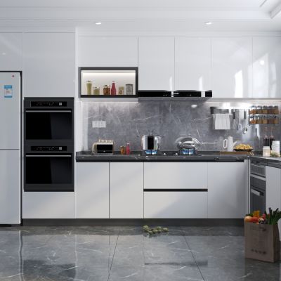 现代风格家居橱柜3d模型下载