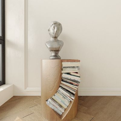 书架 书柜 雕塑 