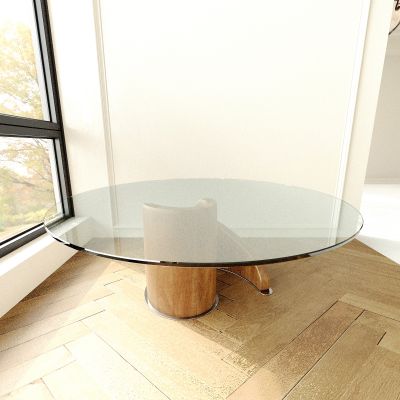 茶几 圆几 玻璃茶几