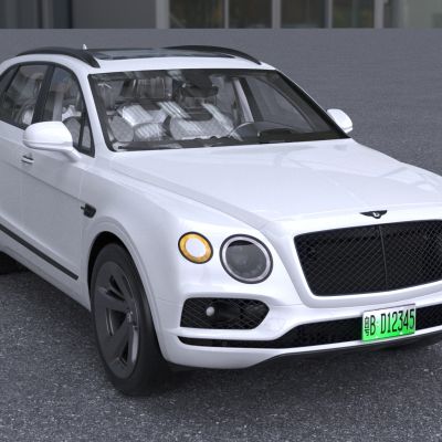 宾利添越带内饰车门可开关