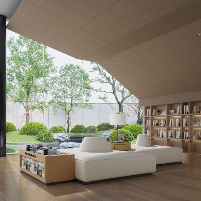 现代图书馆 阅览区 书吧