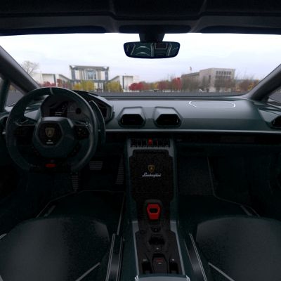 兰博基尼HuracanLibertyWalkby黑猫超跑带内饰车门可开关