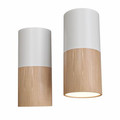 吸顶灯 BiałaWooden GU10 25W TUBA CANDELLUX 2273655