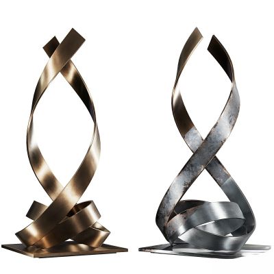 雕塑 Damon Hyldreth Knot 033D模型