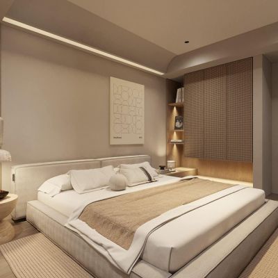 侘寂风卧室