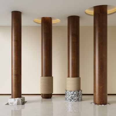 新中式柱子 造型柱