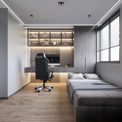 现代榻榻米卧室