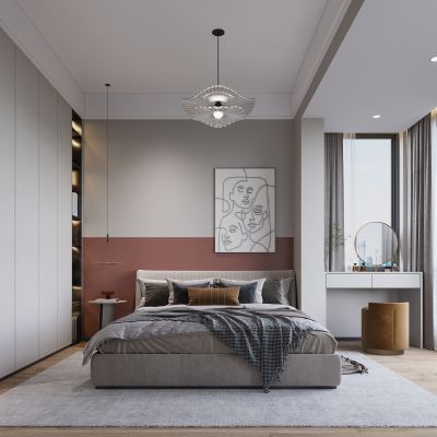 现代卧室