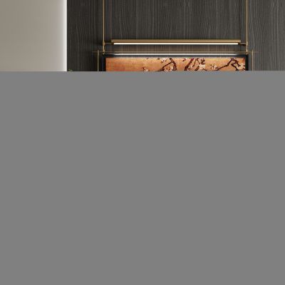 侘寂复古中古风新中式装饰画挂画