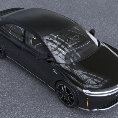 2023款LucidAir路西德汽车带内饰