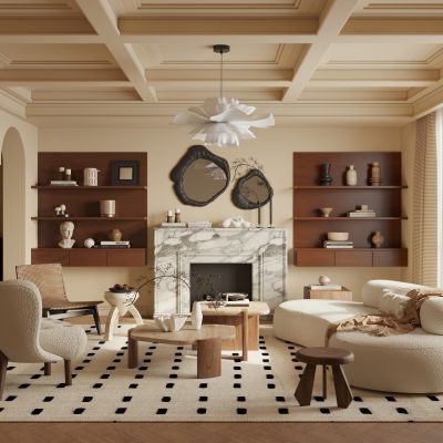 法式中古风客厅