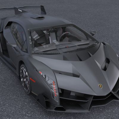 兰博基尼毒药超级跑车汽车