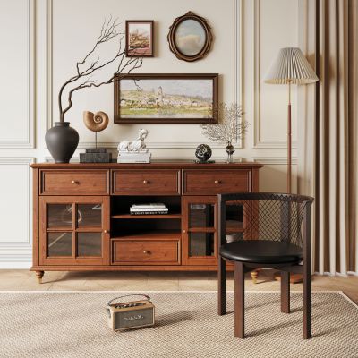 美式胡桃木斗柜储物柜