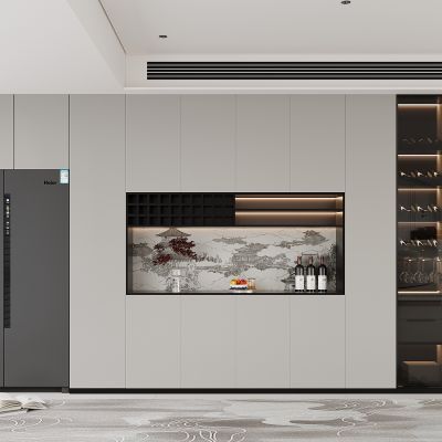 现代餐边柜 酒柜 装饰柜 饰品摆件
