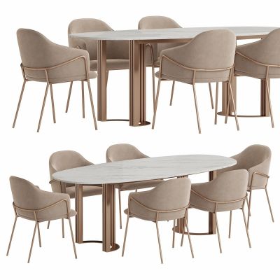 Hudkoff Lord 餐桌椅 Stanley 椅子餐桌套装