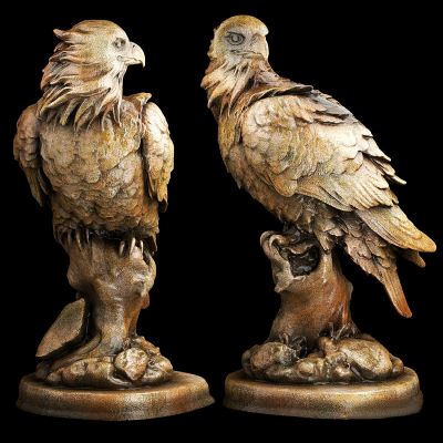 鸟雕塑摆件 Sokol