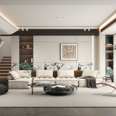 现代简约客厅