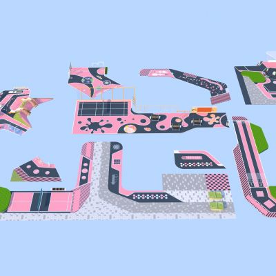 现代居住区消防登高面