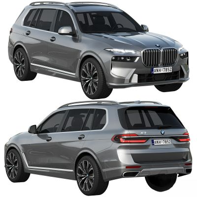 宝马 BMW X7 20233D模型