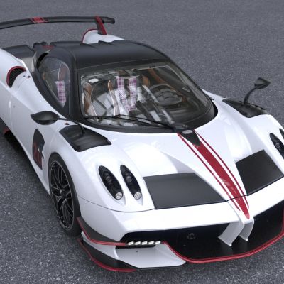 帕加尼猎豹cheetah超级跑车汽车带内饰