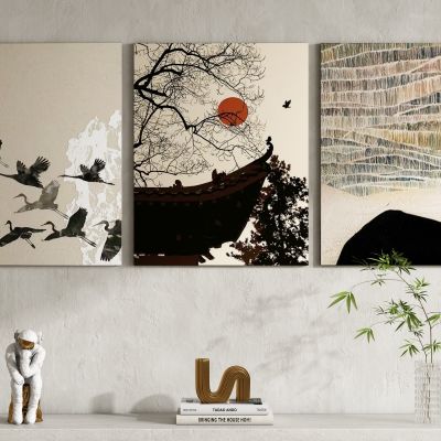 侘寂装饰画挂画