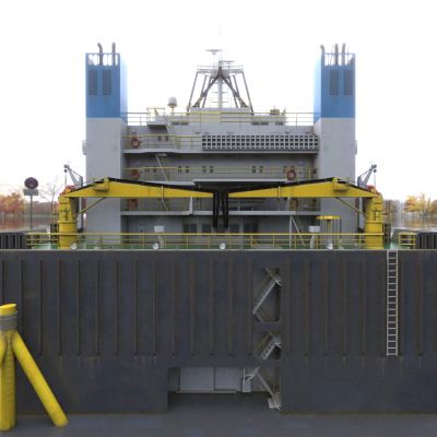 特种船半潜式母船