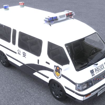 海狮面包警用车