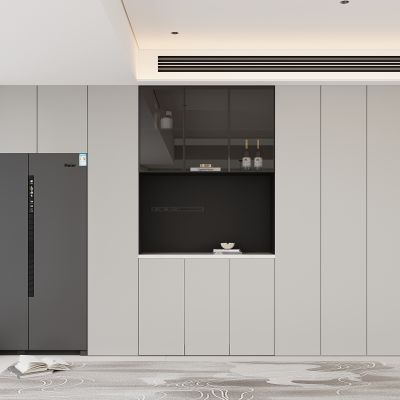 现代餐边柜 酒柜 饰品摆件